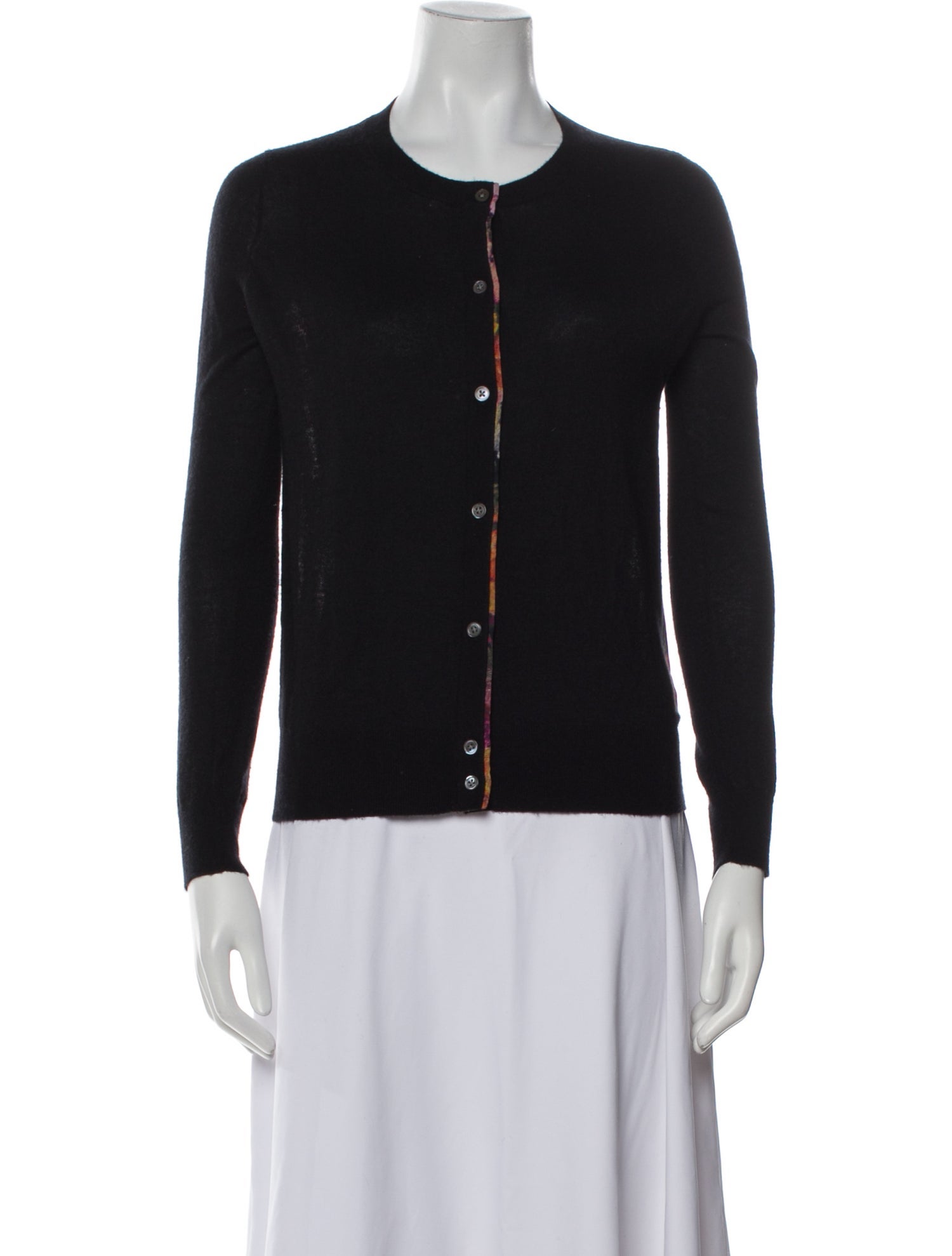 Neiman Marcus Cashmere Crew Neck Sweater