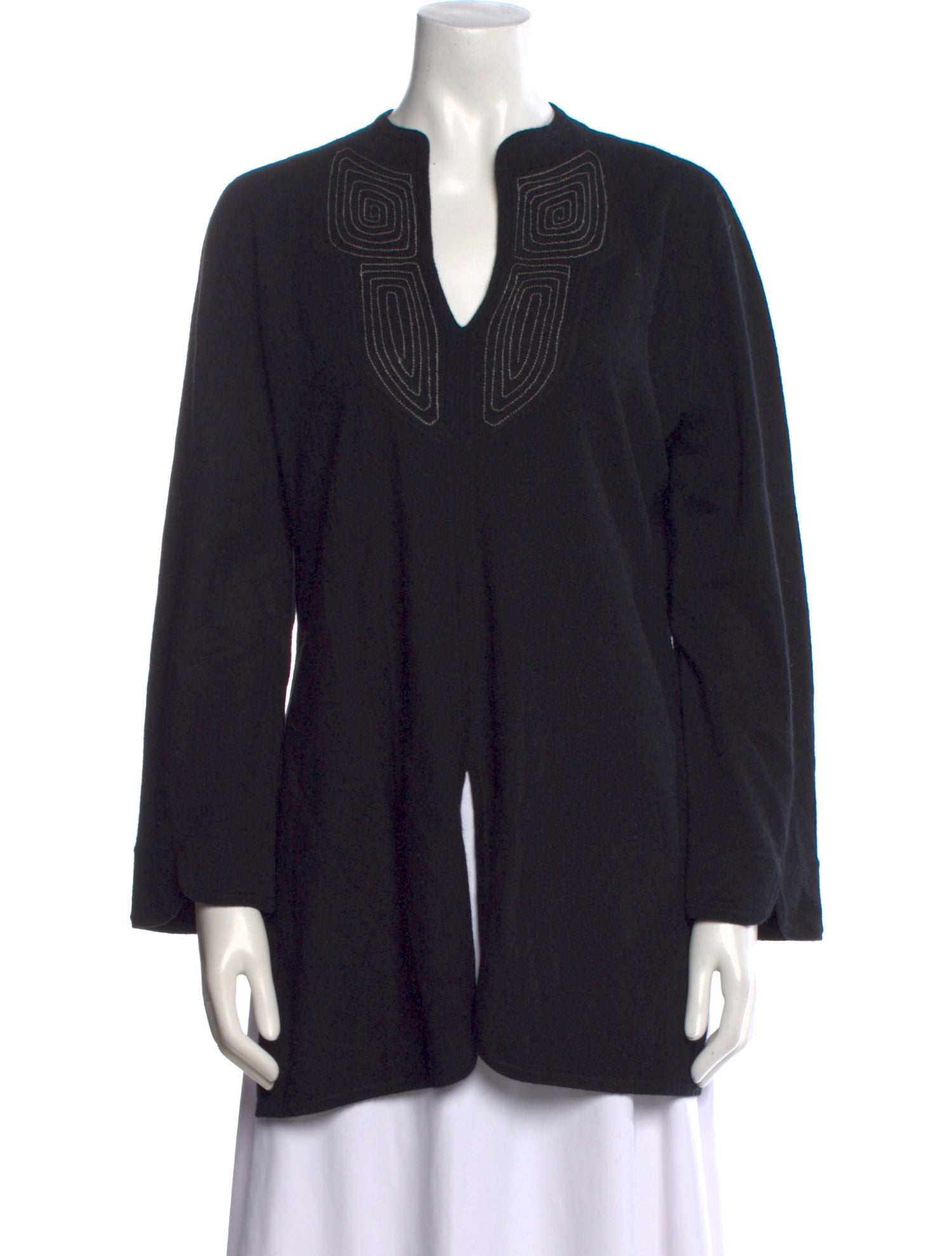 Neiman Marcus Cashmere V-Neck Sweater