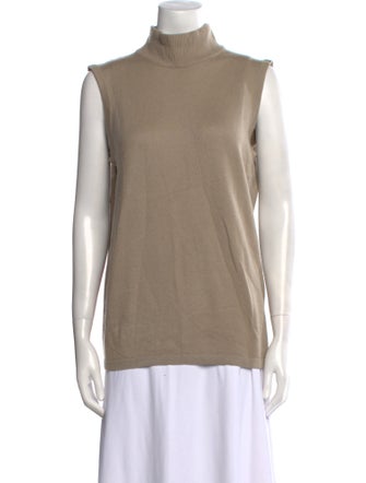 Neiman Marcus Cashmere Mock Neck Sweater