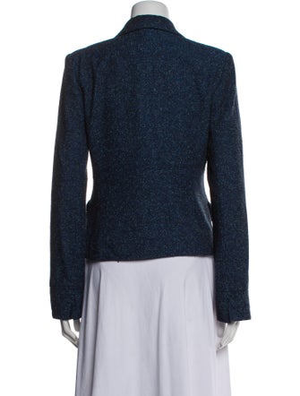 Neiman Marcus Tweed Pattern Blazer