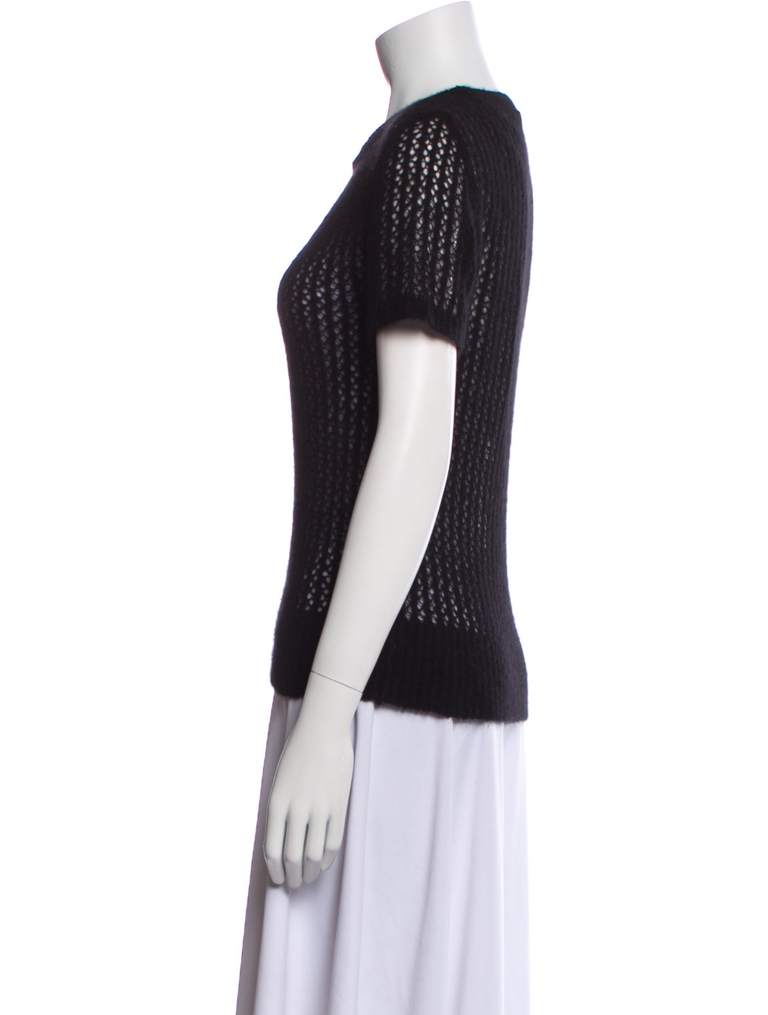 Neiman Marcus Cashmere Scoop Neck Sweater