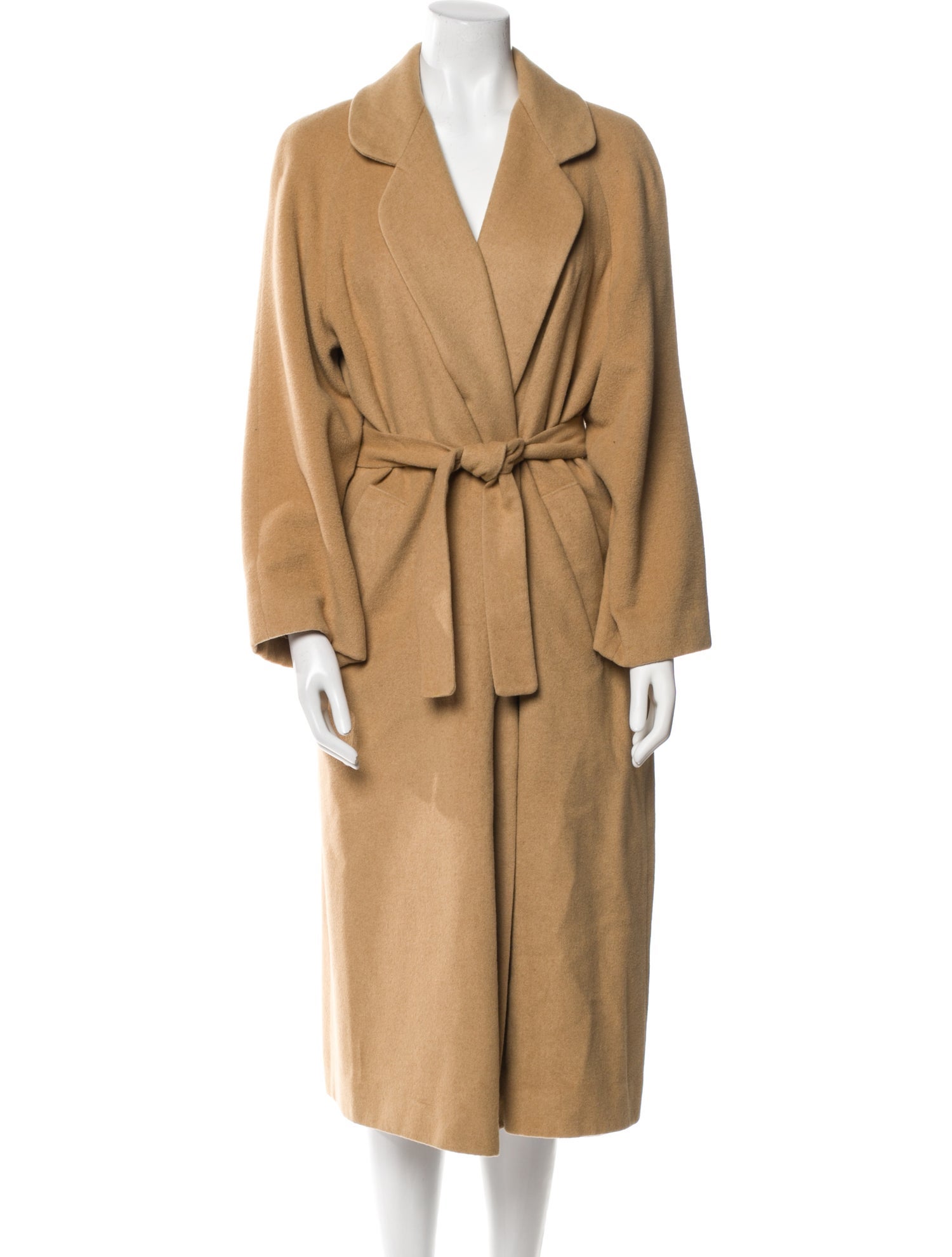Neiman Marcus Camel Hair Trench Coat