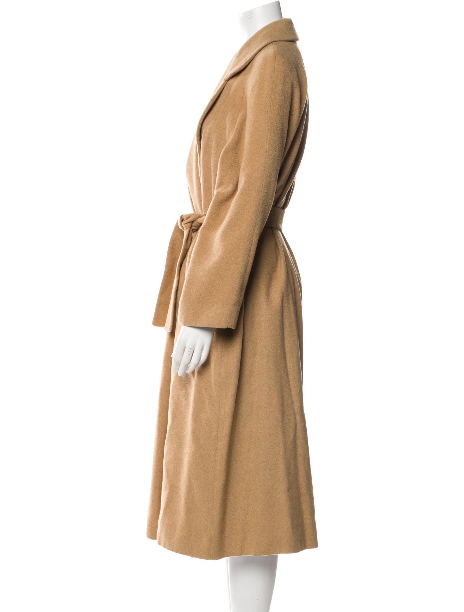 Neiman Marcus Camel Hair Trench Coat
