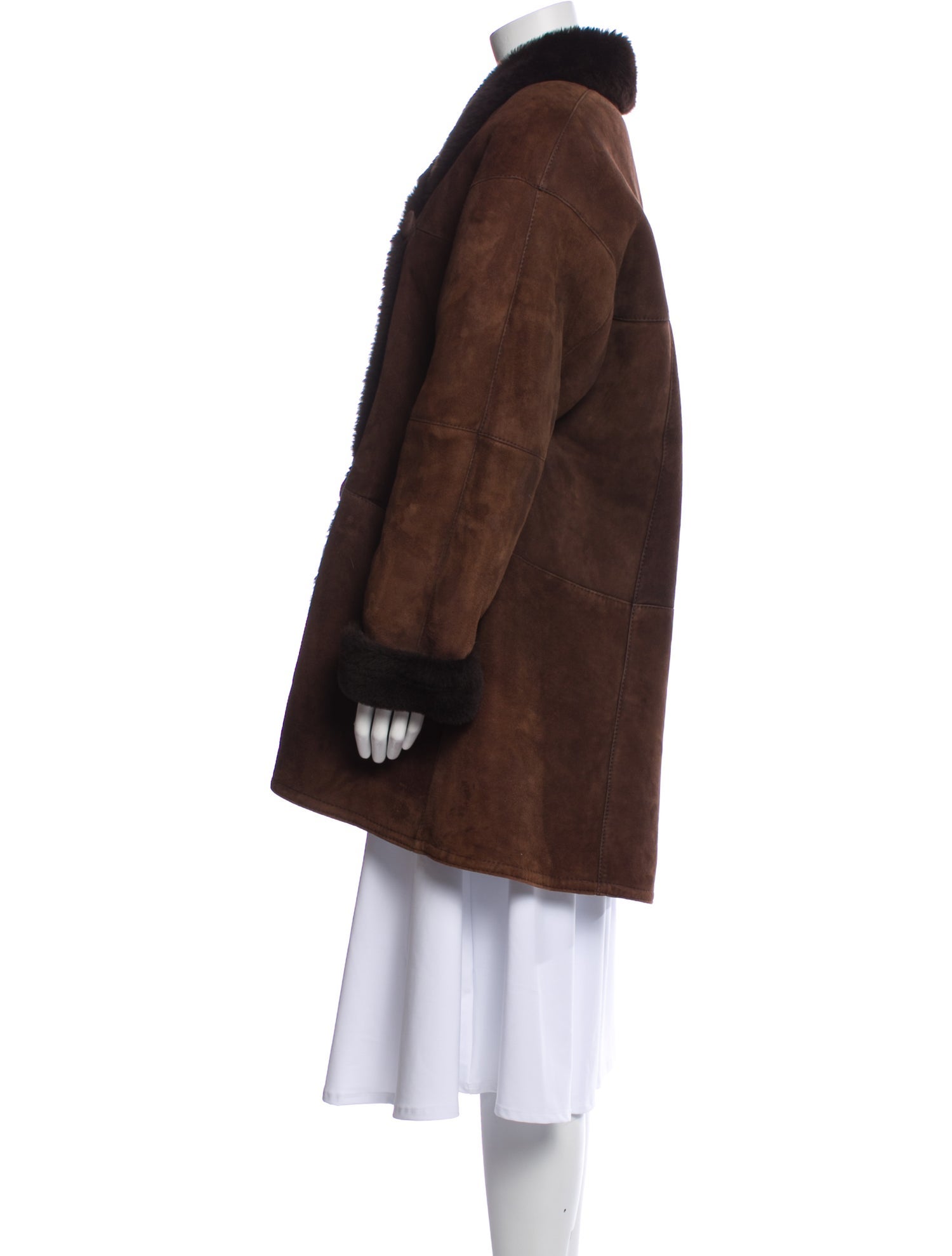 Neiman Marcus Faux Fur Coat
