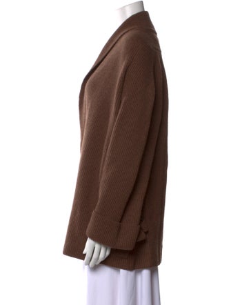 Neiman Marcus Cashmere Open Front Sweater