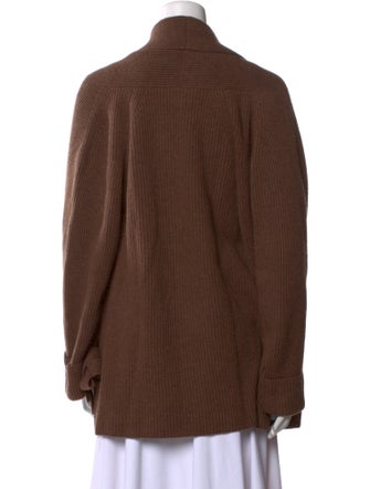 Neiman Marcus Cashmere Open Front Sweater