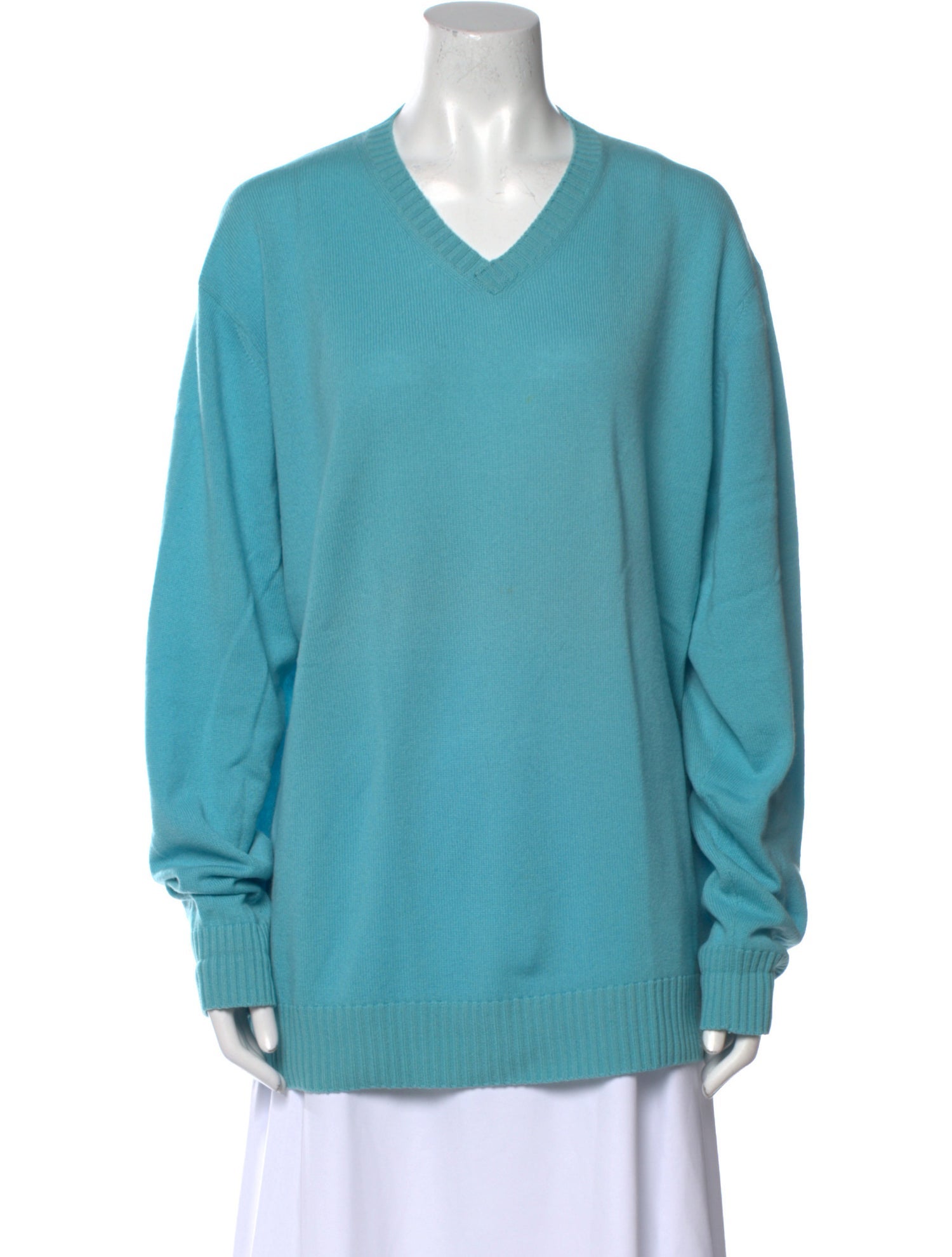 Neiman Marcus Cashmere V-Neck Sweater