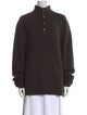 Neiman Marcus Wool Mock Neck Sweater