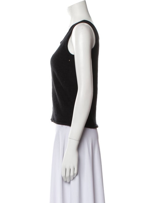 Neiman Marcus Cashmere Scoop Neck Top