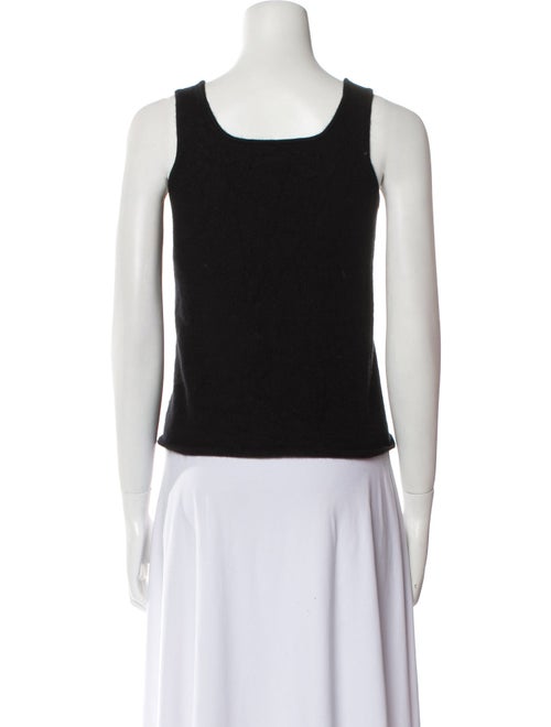 Neiman Marcus Cashmere Scoop Neck Top