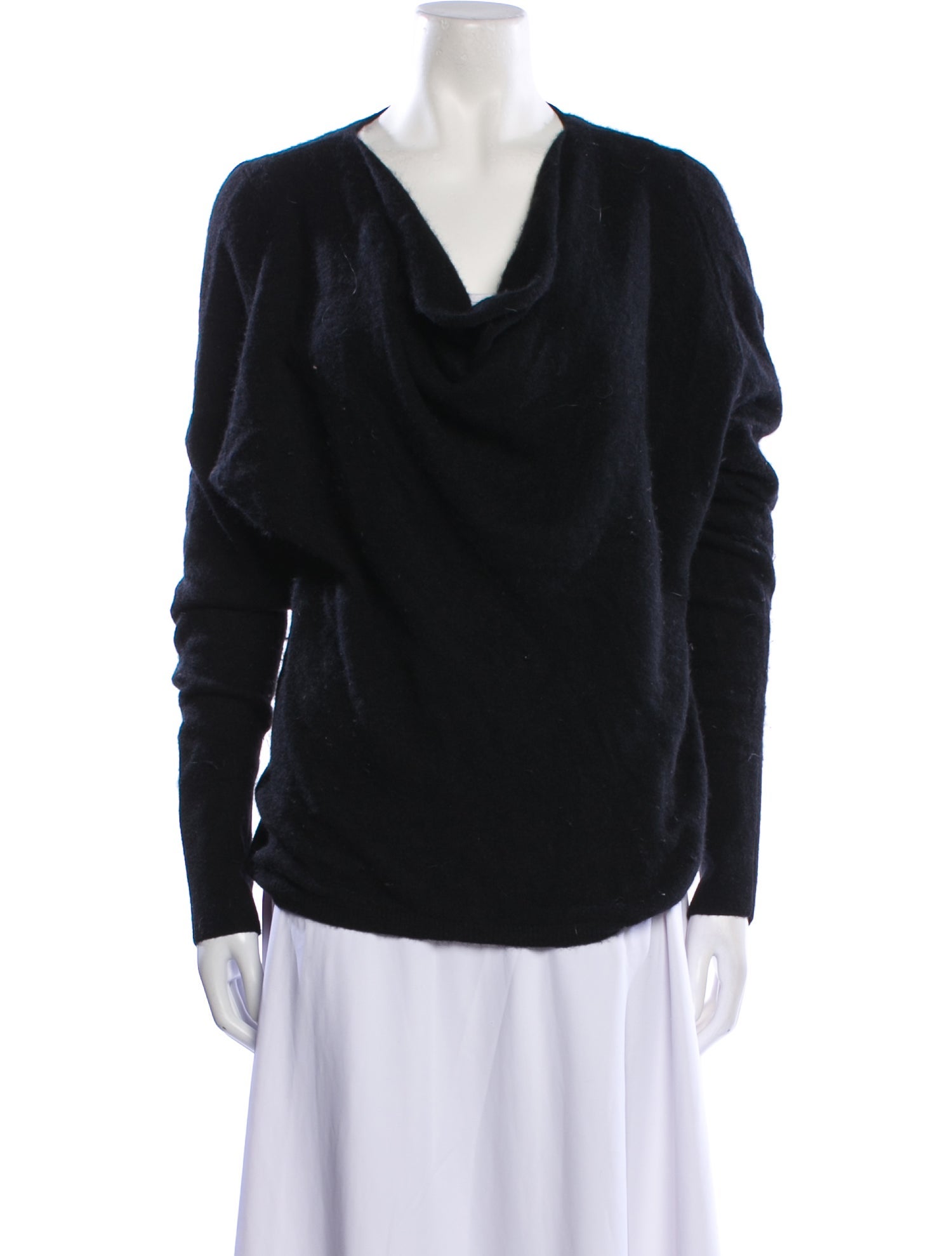 Neiman Marcus Cashmere Cowl Neck Sweater