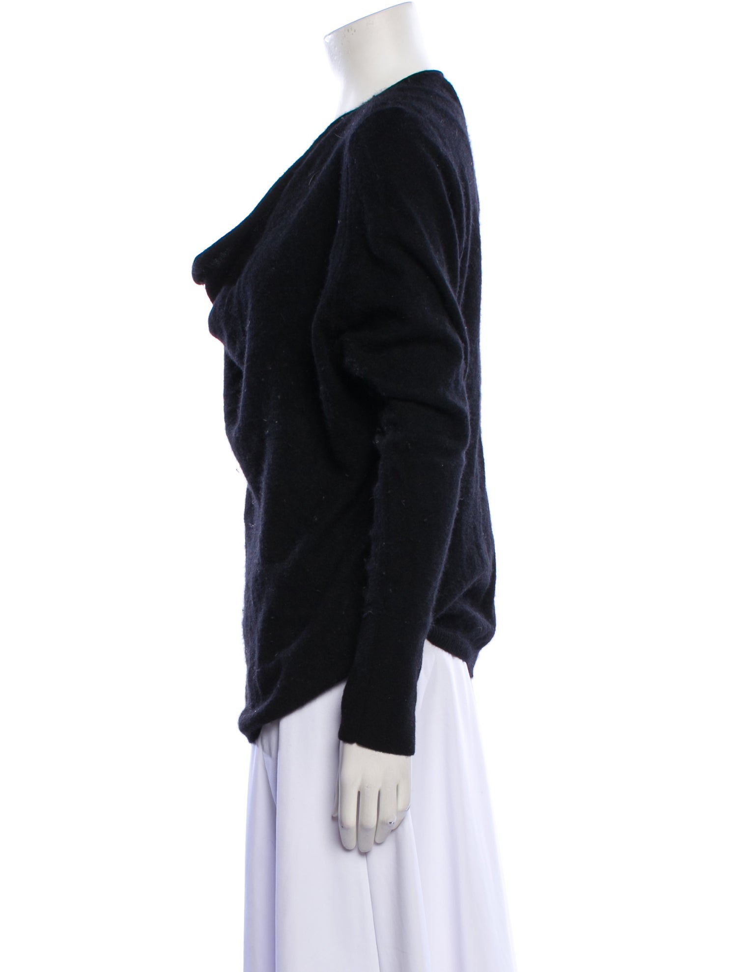 Neiman Marcus Cashmere Cowl Neck Sweater