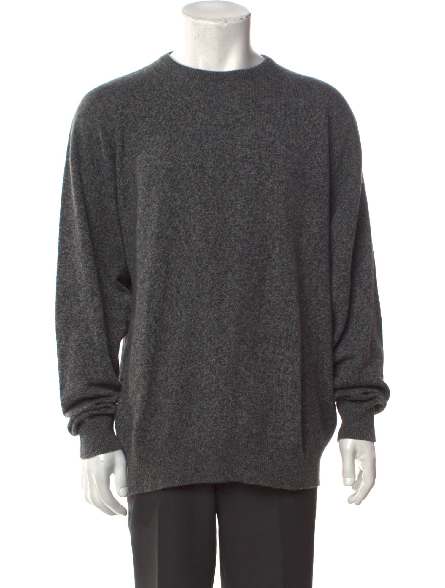 Neiman Marcus Cashmere Crew Neck Pullover