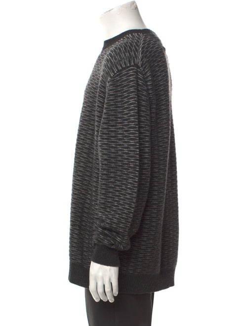 Neiman Marcus Cashmere Printed Pullover