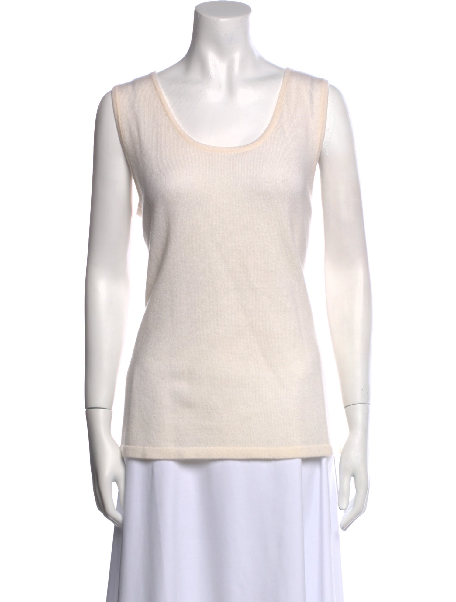 Neiman Marcus Cashmere Scoop Neck Top w/ Tags