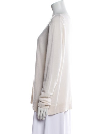 Neiman Marcus Cashmere Scoop Neck Sweater