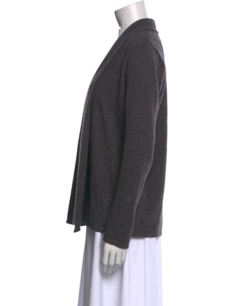 Neiman Marcus Cashmere Open Front Sweater