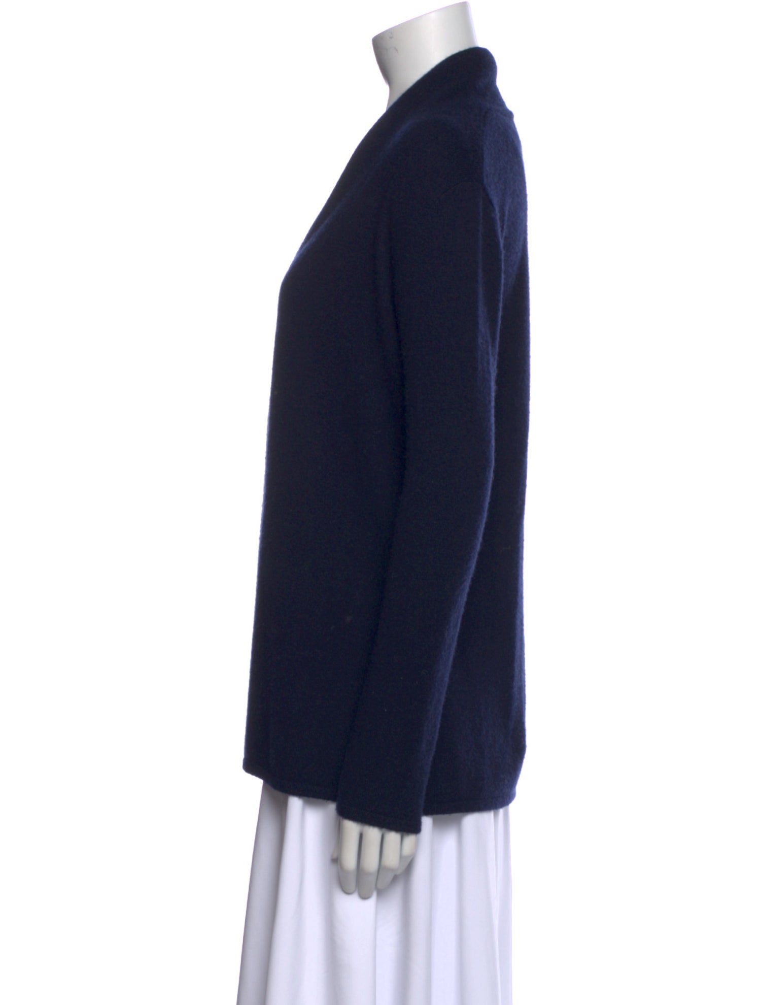 Neiman Marcus Cashmere Open Front Sweater
