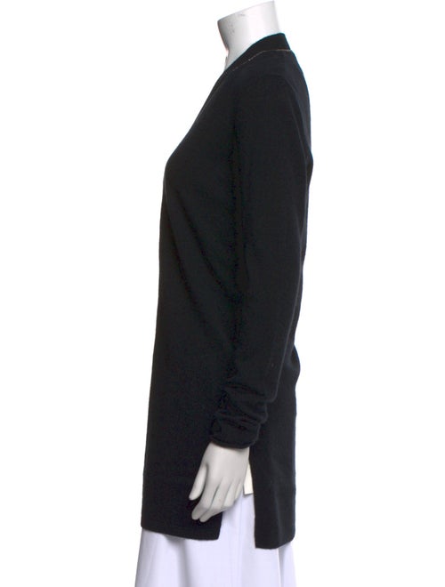 Neiman Marcus Cashmere Open Front Sweater