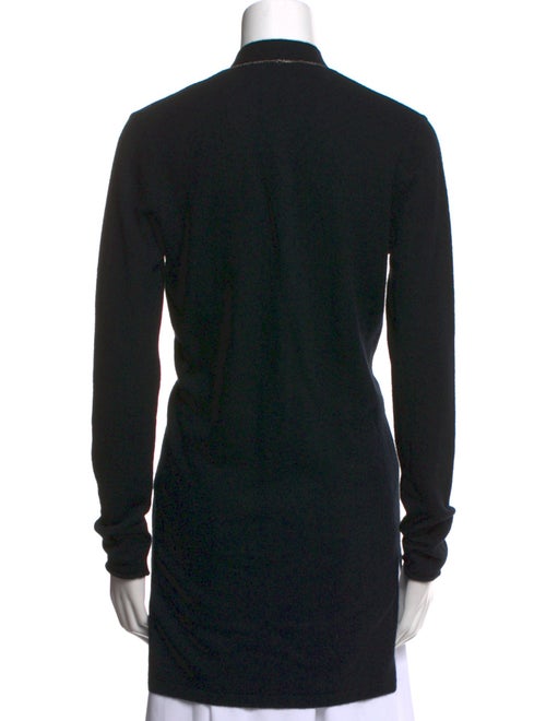 Neiman Marcus Cashmere Open Front Sweater