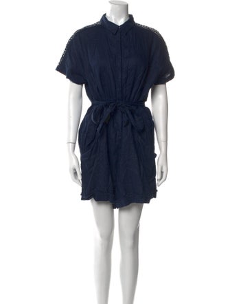 Neiman Marcus Linen Romper