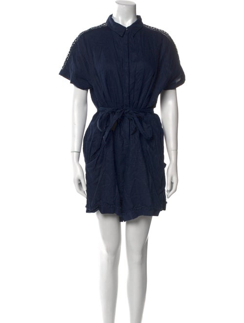 Neiman Marcus Linen Romper
