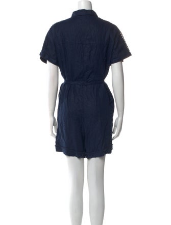 Neiman Marcus Linen Romper