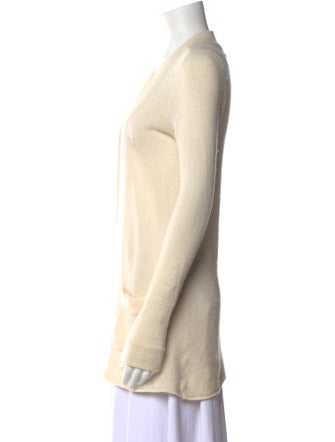 Neiman Marcus Cashmere Open Front Sweater