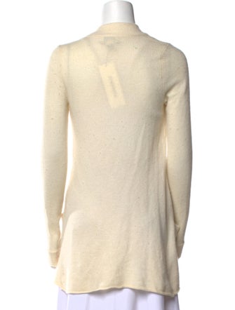 Neiman Marcus Cashmere Open Front Sweater