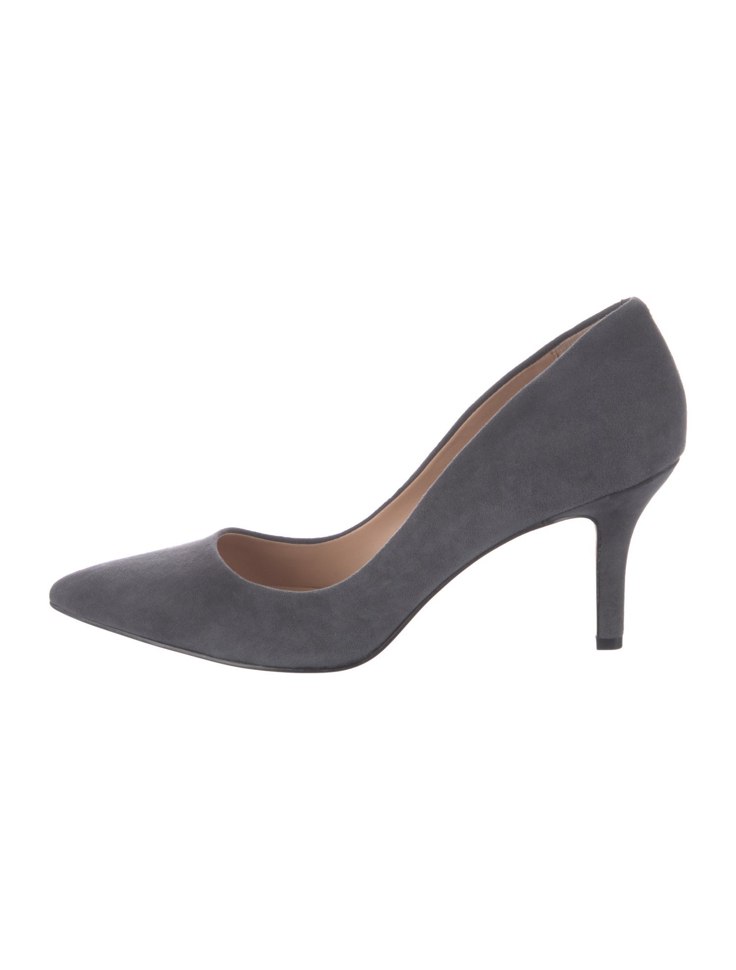 Neiman Marcus Suede Pumps