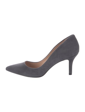 Neiman Marcus Suede Pumps