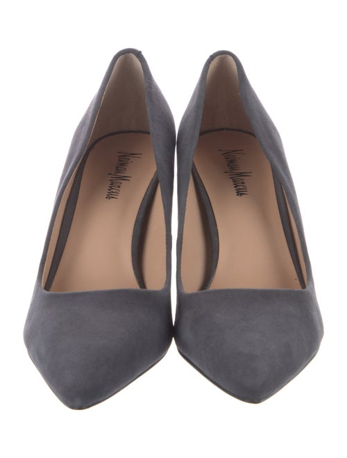 Neiman Marcus Suede Pumps