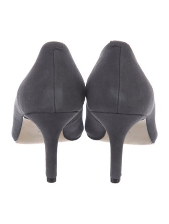Neiman Marcus Suede Pumps