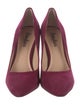 Neiman Marcus Suede Pumps