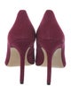 Neiman Marcus Suede Pumps