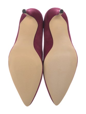 Neiman Marcus Suede Pumps