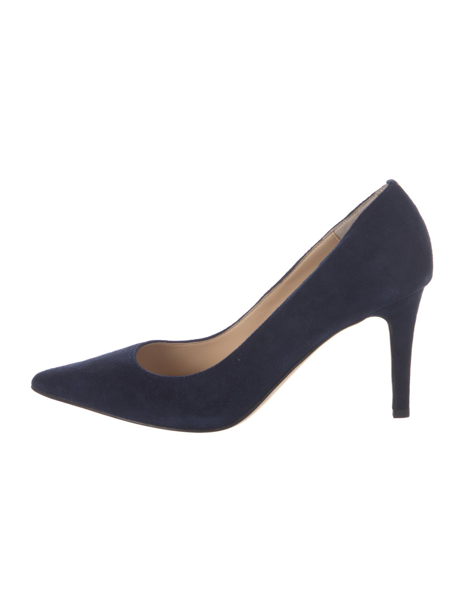 Neiman Marcus Suede Pumps