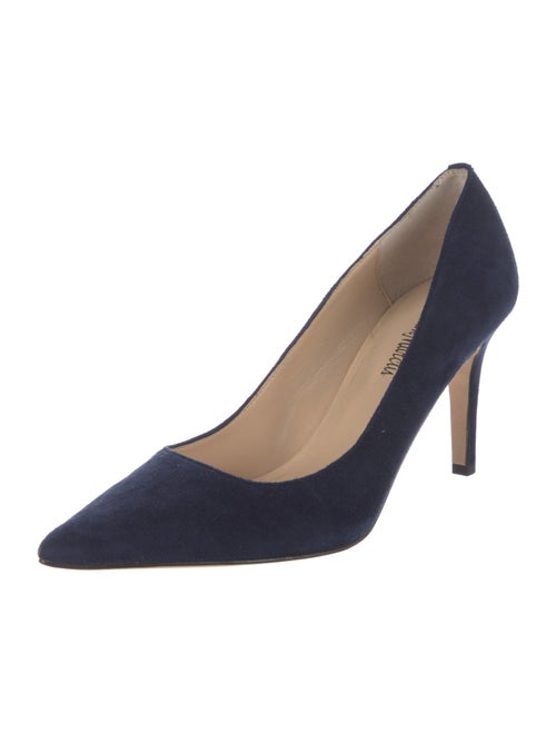 Neiman Marcus Suede Pumps