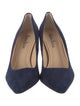 Neiman Marcus Suede Pumps