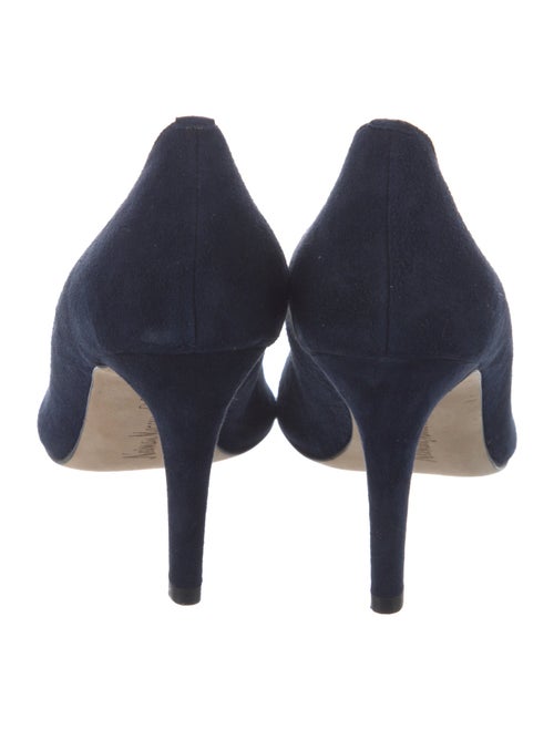 Neiman Marcus Suede Pumps