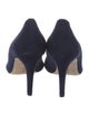 Neiman Marcus Suede Pumps