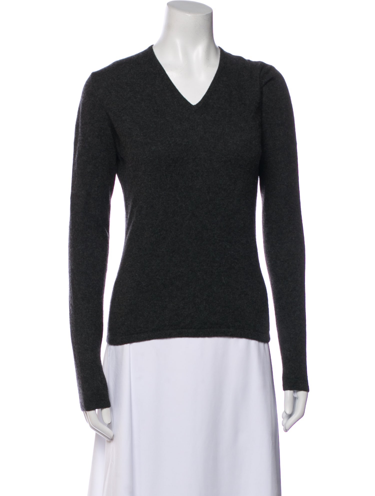 Neiman Marcus Cashmere V-Neck Sweater