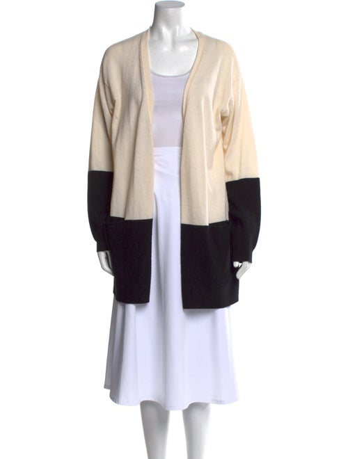 Neiman Marcus Cashmere Colorblock Pattern Sweater