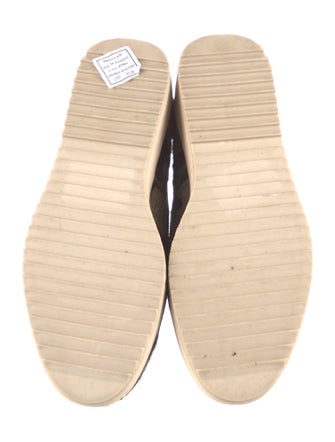 Neiman Marcus Ponyhair Printed Loafers