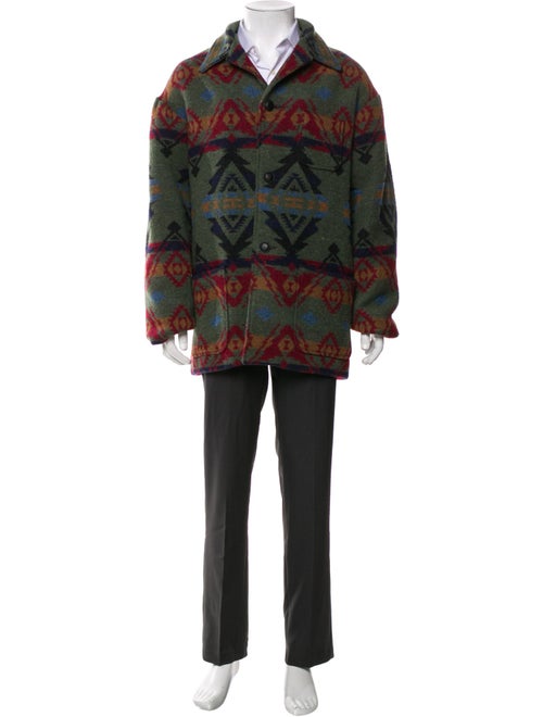 Neiman Marcus Printed Parka