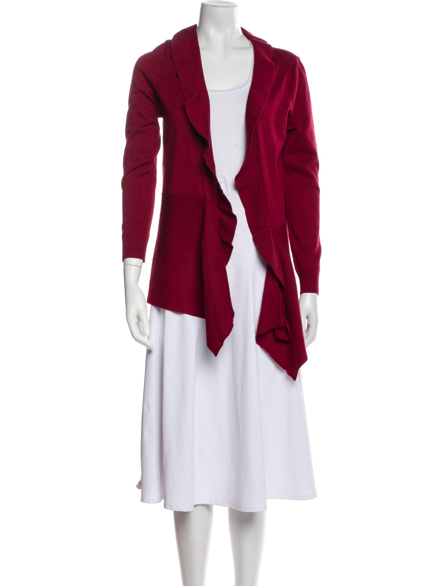 Neiman Marcus Open Front Sweater