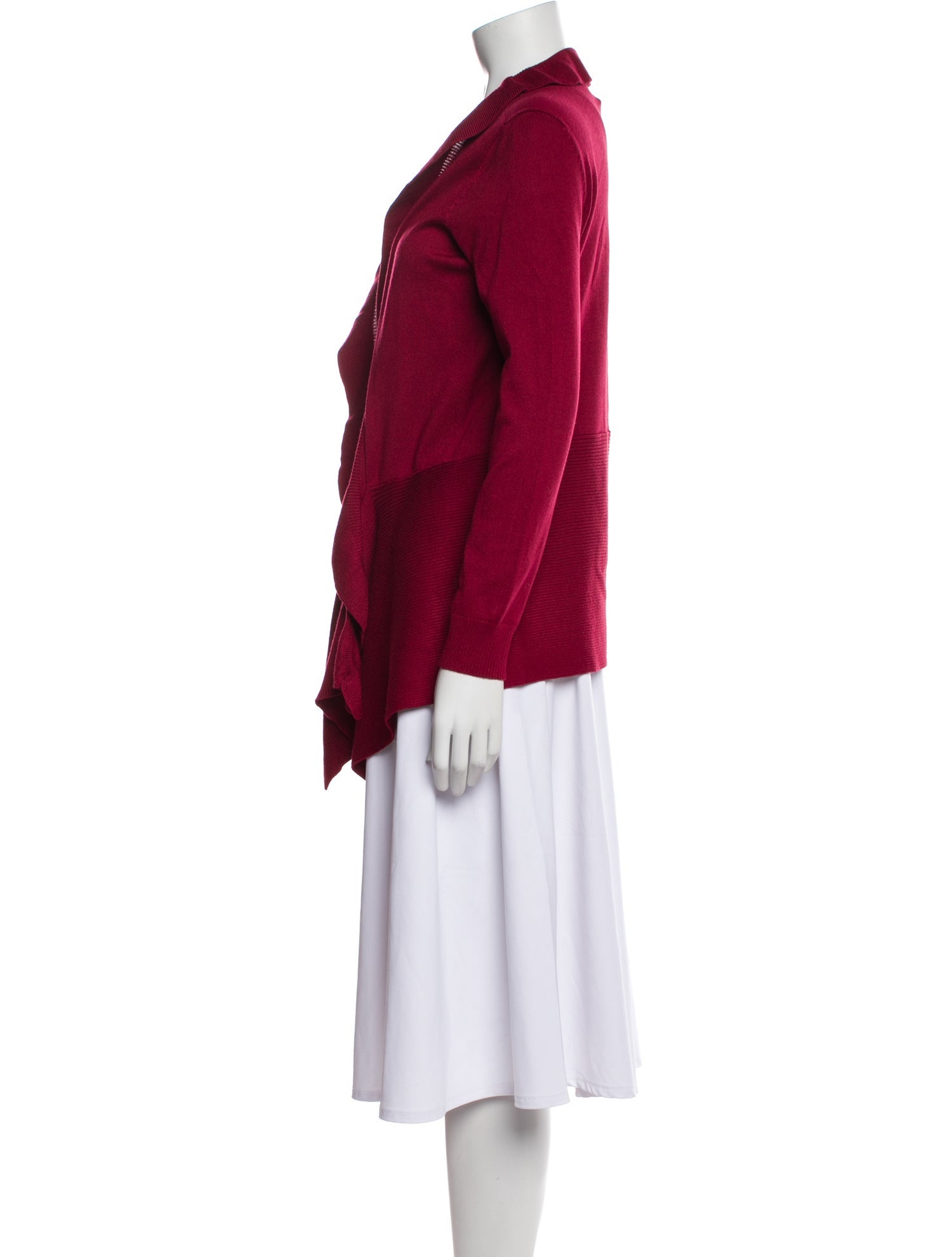 Neiman Marcus Open Front Sweater