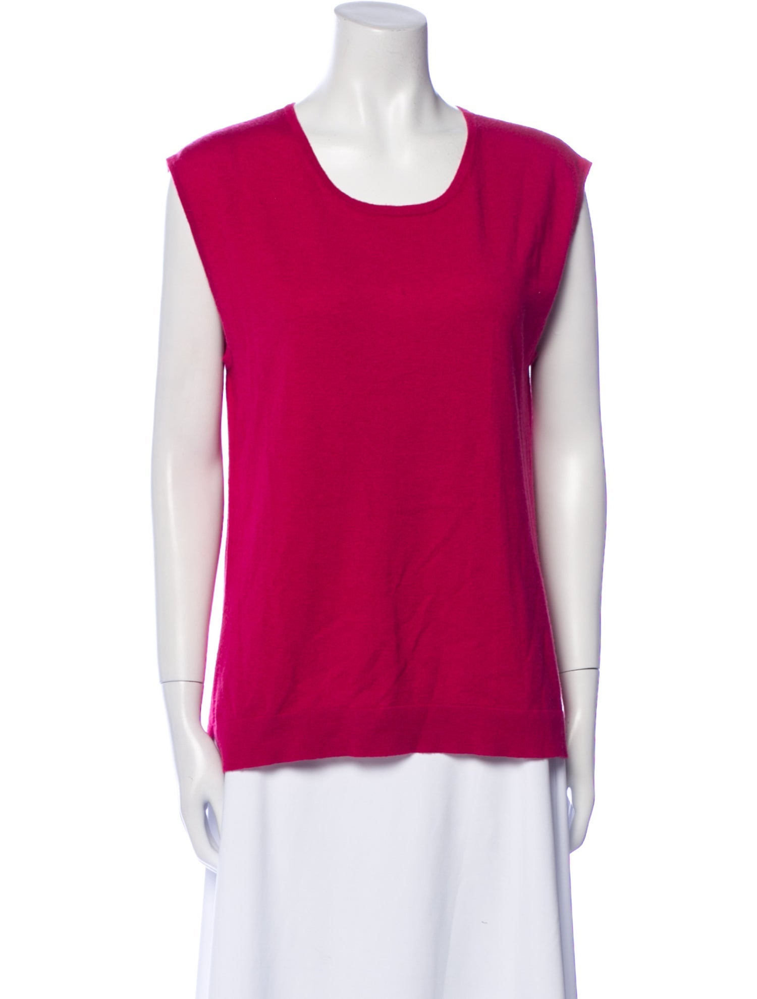 Neiman Marcus Cashmere Scoop Neck Sweater