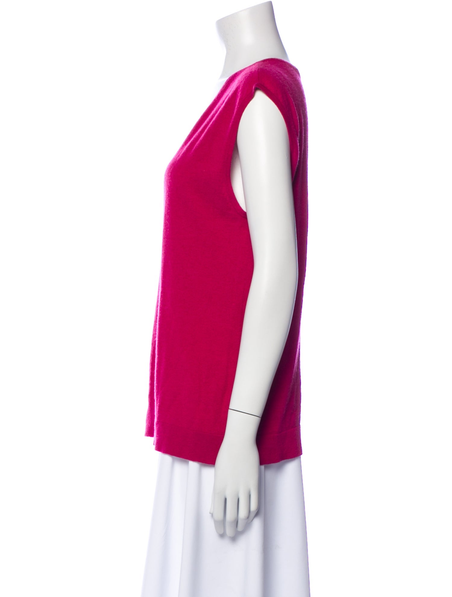 Neiman Marcus Cashmere Scoop Neck Sweater