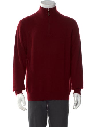 Neiman Marcus Cashmere Turtleneck Pullover